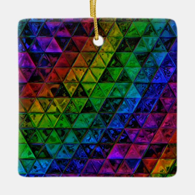 Adorno De Cerámica Cristal de orgullo (Anverso)