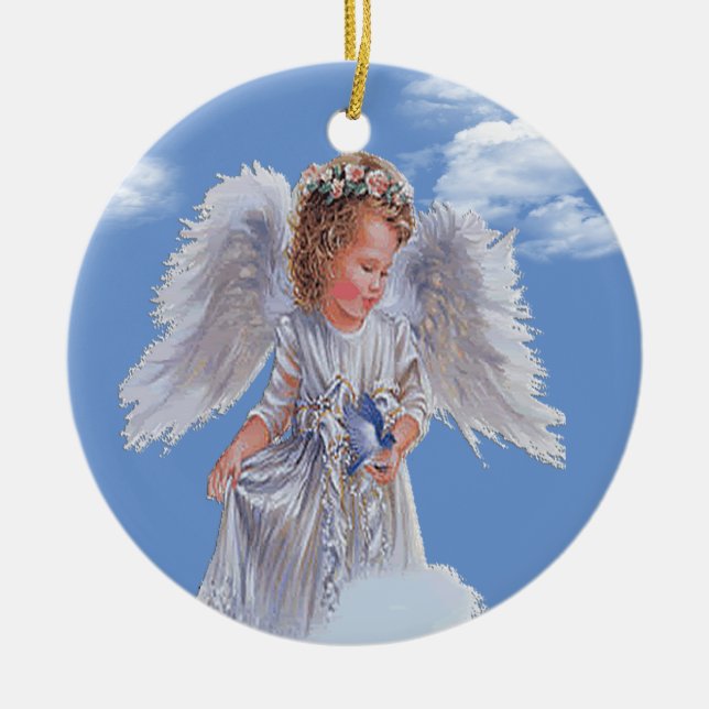 Adorno De Cerámica cristiano (Frente)