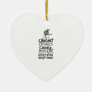 Adorno De Cerámica Crocheting Crochet Wool