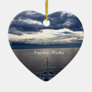 Adorno De Cerámica Cruise Alaska