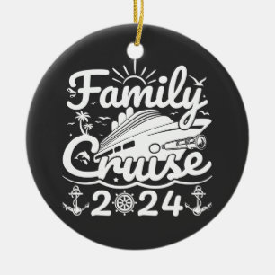 Adorno De Cerámica Cruise familiar Guay Funny Trip Cruise 2024