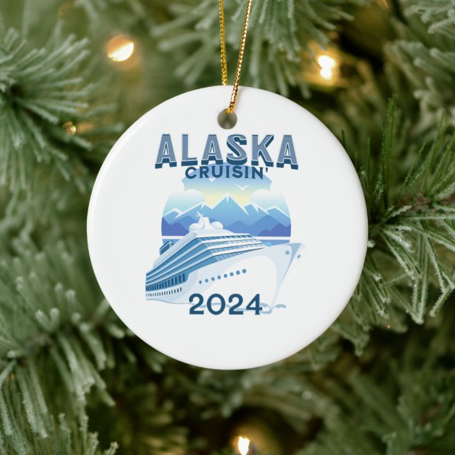 Adorno De Cerámica Cruissin de Alaska 2024 (Árbol)