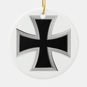 Adorno De Cerámica Cruz teutónica