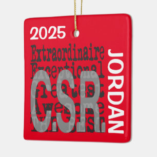 Adorno De Cerámica CSR Extraordinaire