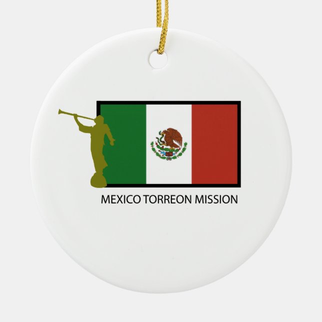 ADORNO DE CERÁMICA CTR DE LA MISIÓN LDS DE MÉXICO TORREON (Frente)