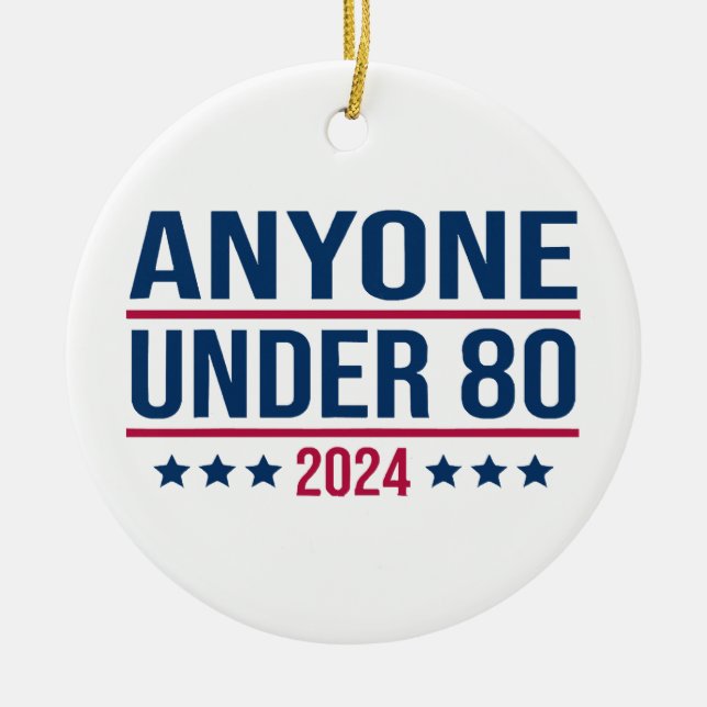 Adorno De Cerámica Cualquiera menor de 80 años de 2024 divertida elec (Frente)