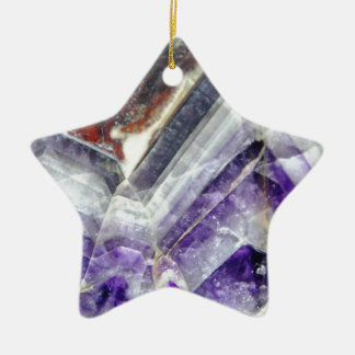 Adorno De Cerámica Cuarzo Amethyst de la montaña