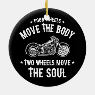 Adorno De Cerámica Cuatro ruedas 1016