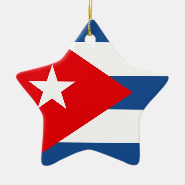 Adorno De Cerámica Cuba (Frente)