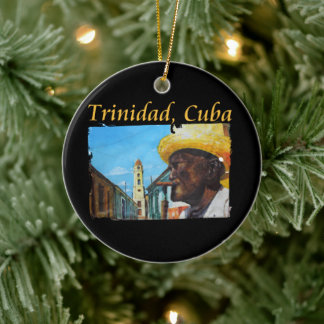 Adorno De Cerámica Cuba: El arte del cigarro cubano en Trinidad