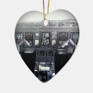 Adorno De Cerámica Cubierta de vuelo de Embraer 145