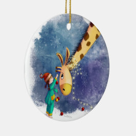 Adorno De Cerámica Cubierta los Cuellos