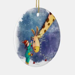 Adorno De Cerámica Cubierta los Cuellos