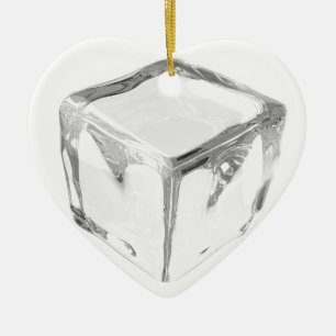 Adorno De Cerámica Cubo de hielo