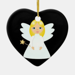 ADORNO DE CERÁMICA ***CUENTE PERSONALIZADO ANGEL***