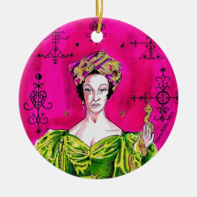 Adorno De Cerámica Cuentos espirituales (Frente)