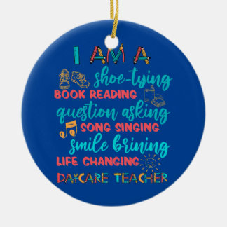 Adorno De Cerámica Cuidado de niños con cargo a multitareas