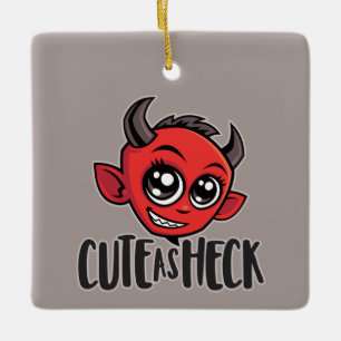 Adorno De Cerámica Cuidar como el diablo