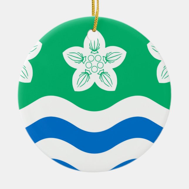 Adorno De Cerámica Cumberland (condado del Reino Unido) (Frente)