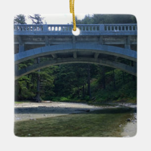 Adorno De Cerámica Cummins Creek en el Parque Estatal Neptune, OR