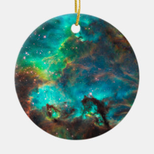 Adorno De Cerámica Cúmulo de estrellas imponente de la aguamarina