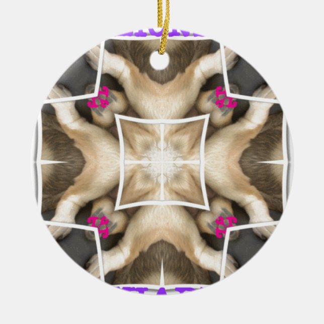 Adorno De Cerámica Cuota de león (Frente)