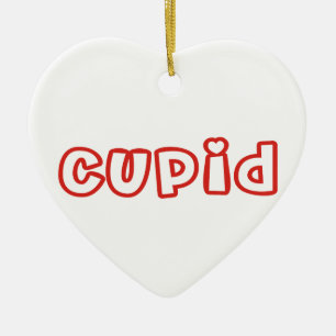 Adorno De Cerámica Cupido