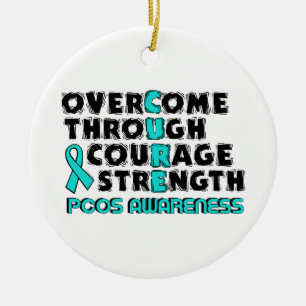 ADORNO DE CERÁMICA CURE...PCOS