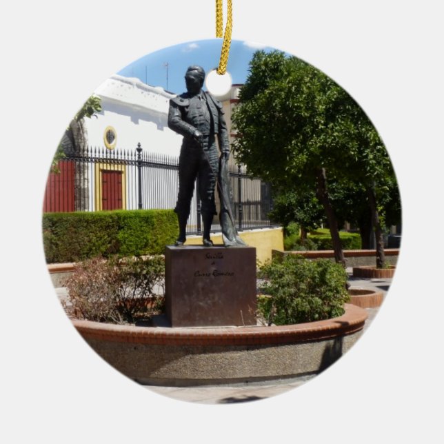 Adorno De Cerámica curro (Frente)