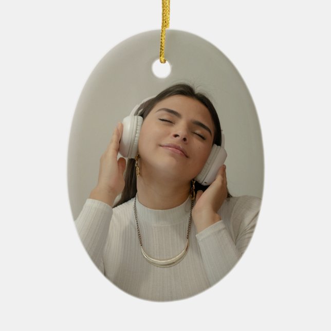 Adorno De Cerámica Custom Full Photo Modern   (Frente)