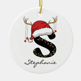 Adorno De Cerámica Custom Santa Claus Christmas Ornament for Women