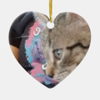 Adorno De Cerámica Custom Who Rescued Who Pet Name 