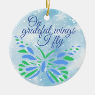 Adorno De Cerámica Customizable Transplant Recipient Ceramic Ornament