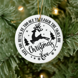 Adorno De Cerámica Cute Navidades Santa Eve Navidades