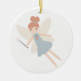 Adorno De Cerámica Cute Pastel Whimsical Harvest