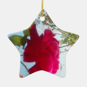 Adorno De Cerámica Cute Retro Hakuna Matata Gift Blue Red Green SKY