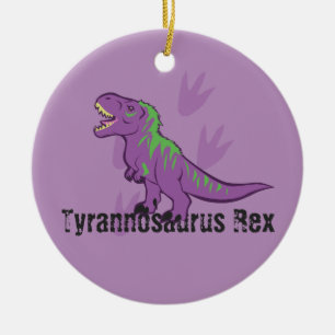 Adorno De Cerámica Cute Tyrannosaurus Rex