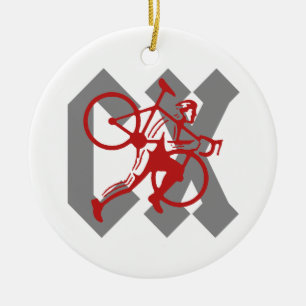 Adorno De Cerámica Cyclocross