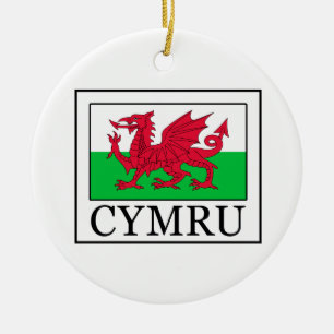 Adorno De Cerámica Cymru