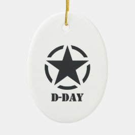 Adorno De Cerámica D-Day Normandía - Día - Normandy