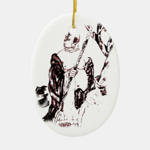 Adorno De Cerámica Da Mo Ornament