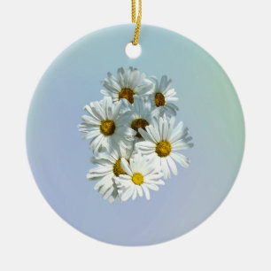 Adorno De Cerámica Daisies en el Sunshine II