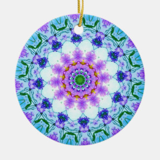 Adorno De Cerámica Daisy Mandala