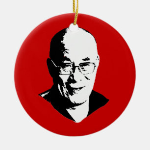 Adorno De Cerámica Dalai Lama