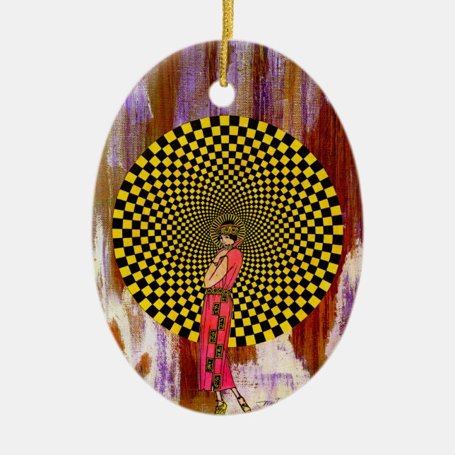 Adorno De Cerámica Daliance de Michael Moffa (Frente)