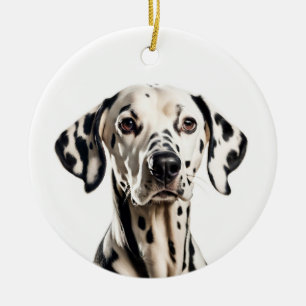 Adorno De Cerámica Dalmatiano