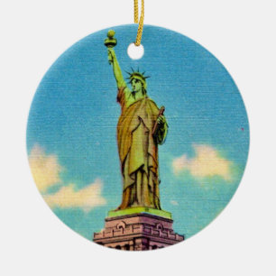 Adorno De Cerámica Dama Libertad