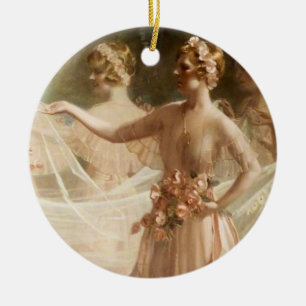 Adorno De Cerámica Damas de honor