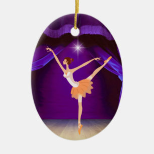 Adorno De Cerámica Dance Ballerina - SRF