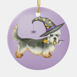 Adorno De Cerámica Dandie Witch